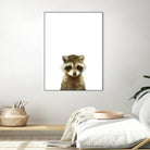 Little Raccoon by Amy Hamilton on GIANT ART - digital painting