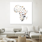 Wild Africa by Rodrigo Esparza-Salas on GIANT ART - white vector illustration