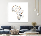 Wild Africa by Rodrigo Esparza-Salas on GIANT ART - white vector illustration