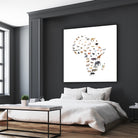 Wild Africa by Rodrigo Esparza-Salas on GIANT ART - white vector illustration