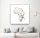 Wild Africa by Rodrigo Esparza-Salas on GIANT ART - white vector illustration