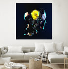 BULB by Anthony Gargasz on GIANT ART - blue 3d art