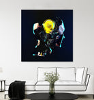 BULB by Anthony Gargasz on GIANT ART - blue 3d art