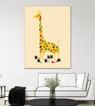 Whimsical Giraffe by Budi Satria Kompoi on GIANT ART - digital painting