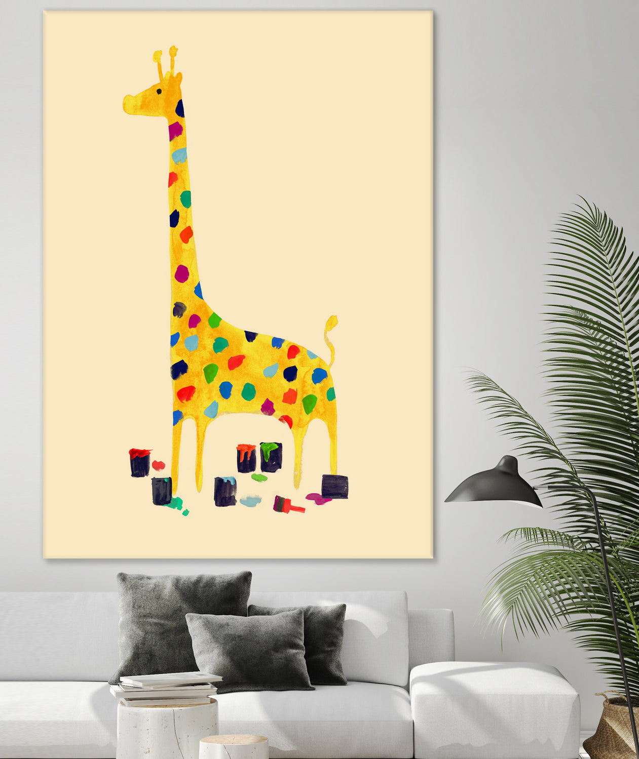 Whimsical Giraffe by Budi Satria Kompoi on GIANT ART - digital painting