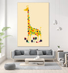 Whimsical Giraffe by Budi Satria Kompoi on GIANT ART - digital painting