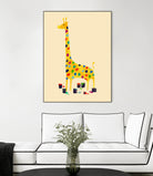 Whimsical Giraffe by Budi Satria Kompoi on GIANT ART - digital painting