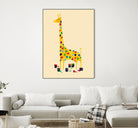 Whimsical Giraffe by Budi Satria Kompoi on GIANT ART - digital painting