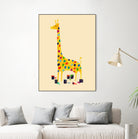 Whimsical Giraffe by Budi Satria Kompoi on GIANT ART - digital painting