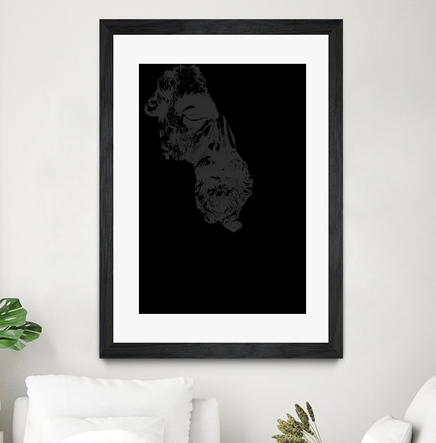 MARCUS AURELIUS ANTONINUS AUGUSTUS / black / white by Daniel Coulmann on GIANT ART - white digital drawing