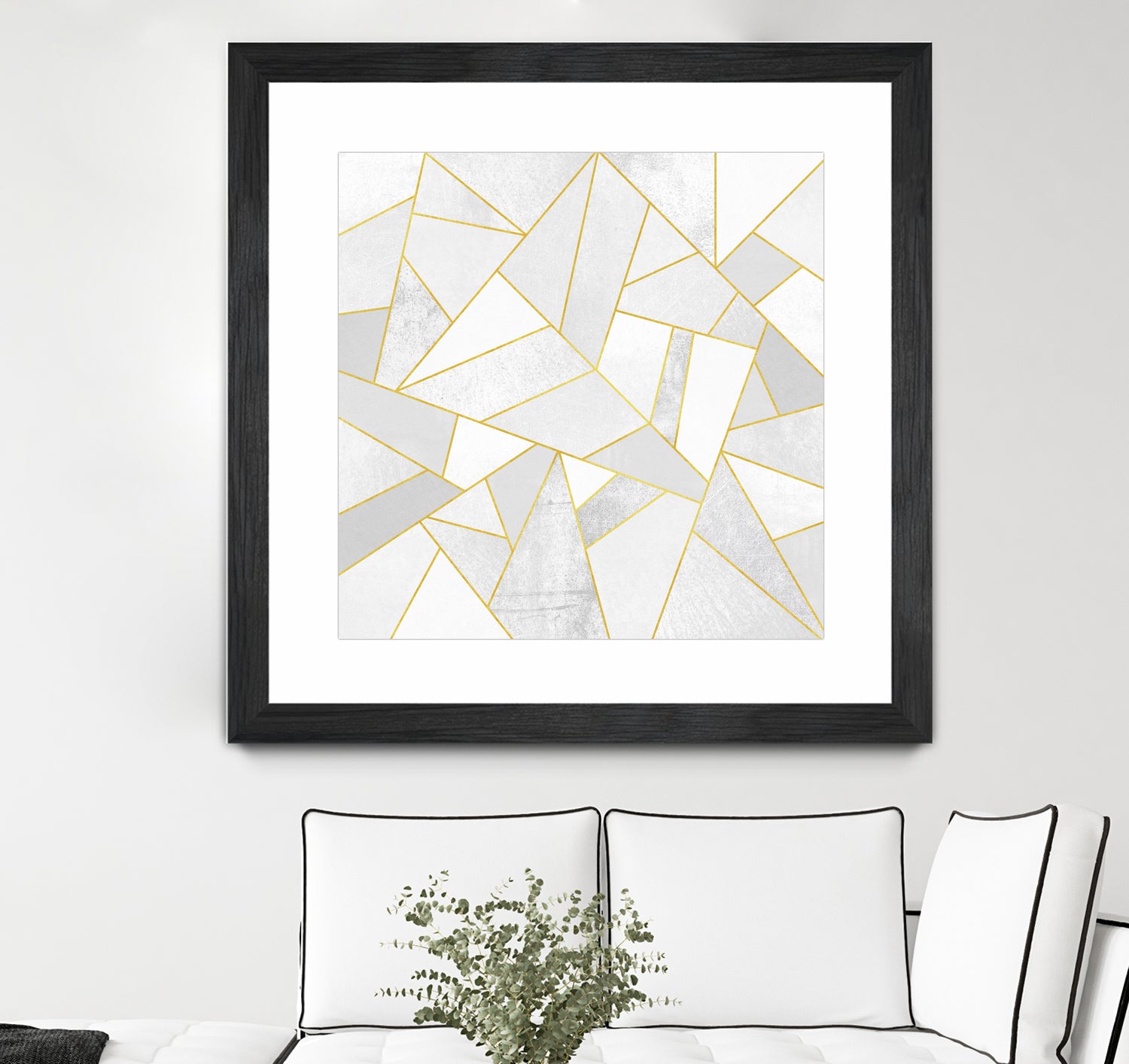 White Stone by Elisabeth Fredriksson on GIANT ART - white digital painting