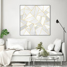 White Stone by Elisabeth Fredriksson on GIANT ART - white digital painting