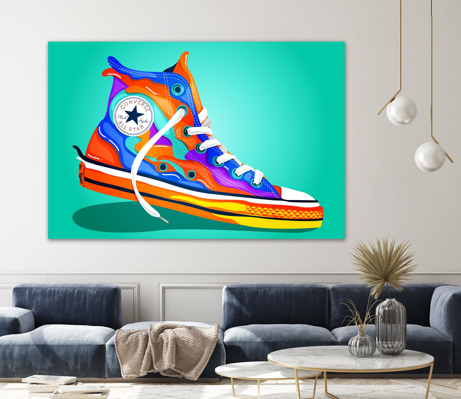 The Classic Series: Converse by Michelle Karyl Nerona on GIANT ART - white digital painting