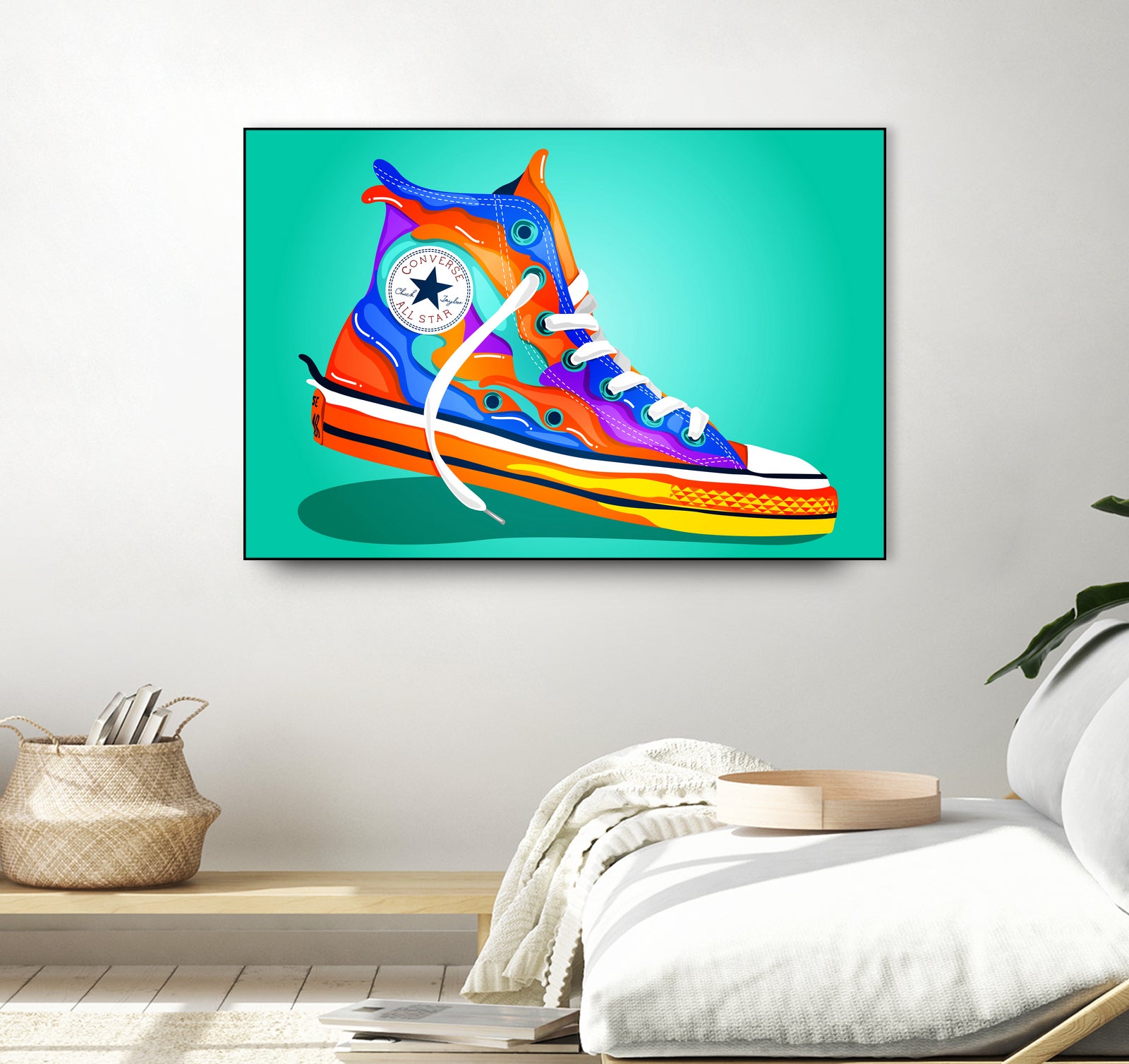 The Classic Series: Converse by Michelle Karyl Nerona on GIANT ART - white digital painting