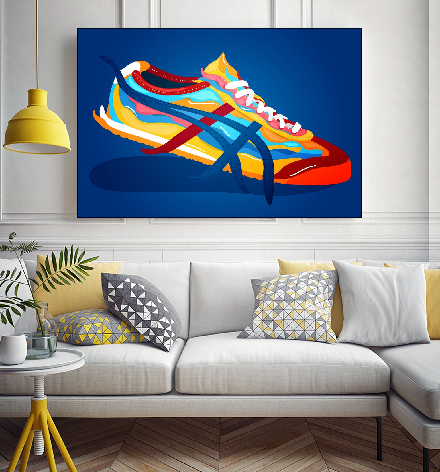 The Classic Series: Onitsuka Tiger Mexico 66 by Michelle Karyl Nerona on GIANT ART - white digital painting