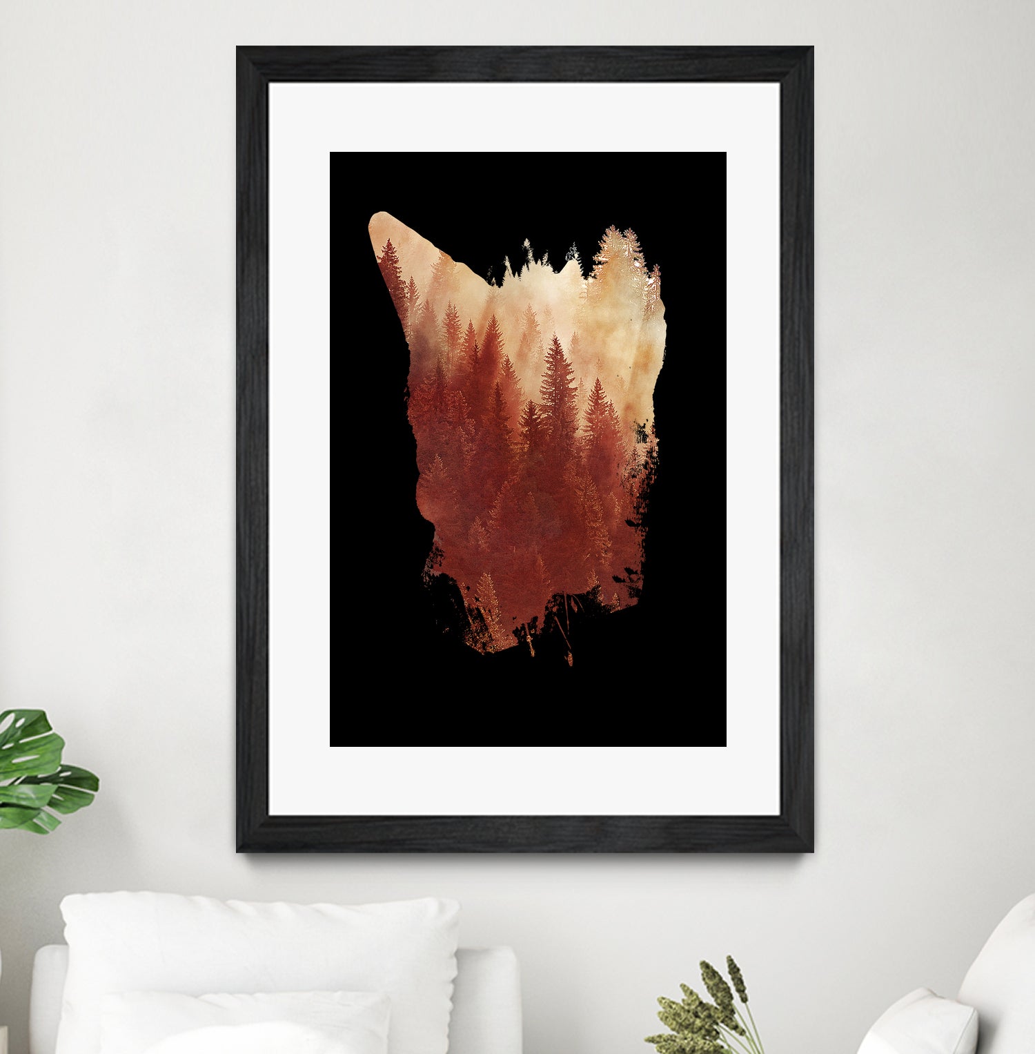 Blind Fox by Robert Farkas on GIANT ART - red digital painting