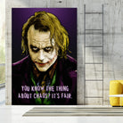 Joker Says by Dan Avenell on GIANT ART - fuchsia digital painting