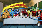 Marvel: Stan Lee's Super Supper by Dan Avenell on GIANT ART - gray digital drawing