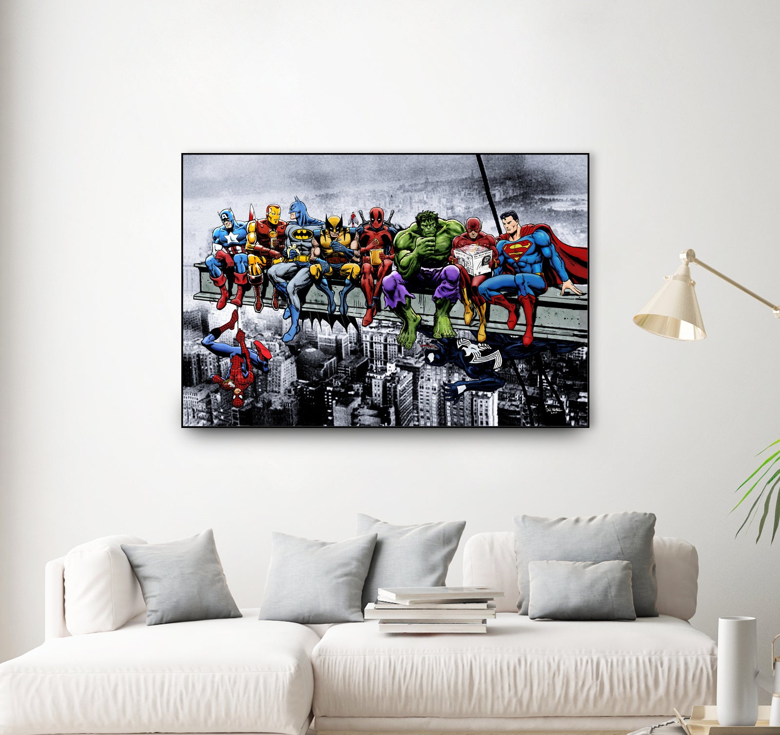 Breakfast Of Champions Special Edition by Dan Avenell on GIANT ART - gray digital painting