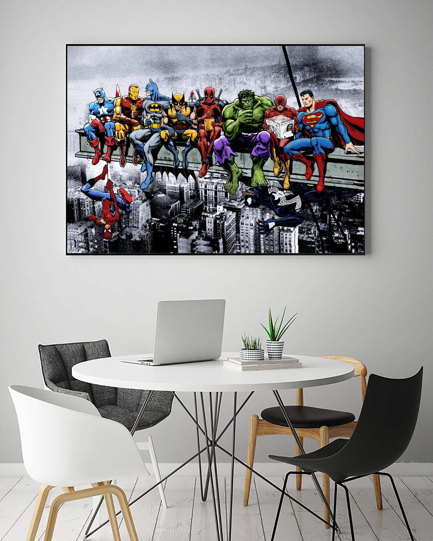 Breakfast Of Champions Special Edition by Dan Avenell on GIANT ART - gray digital painting