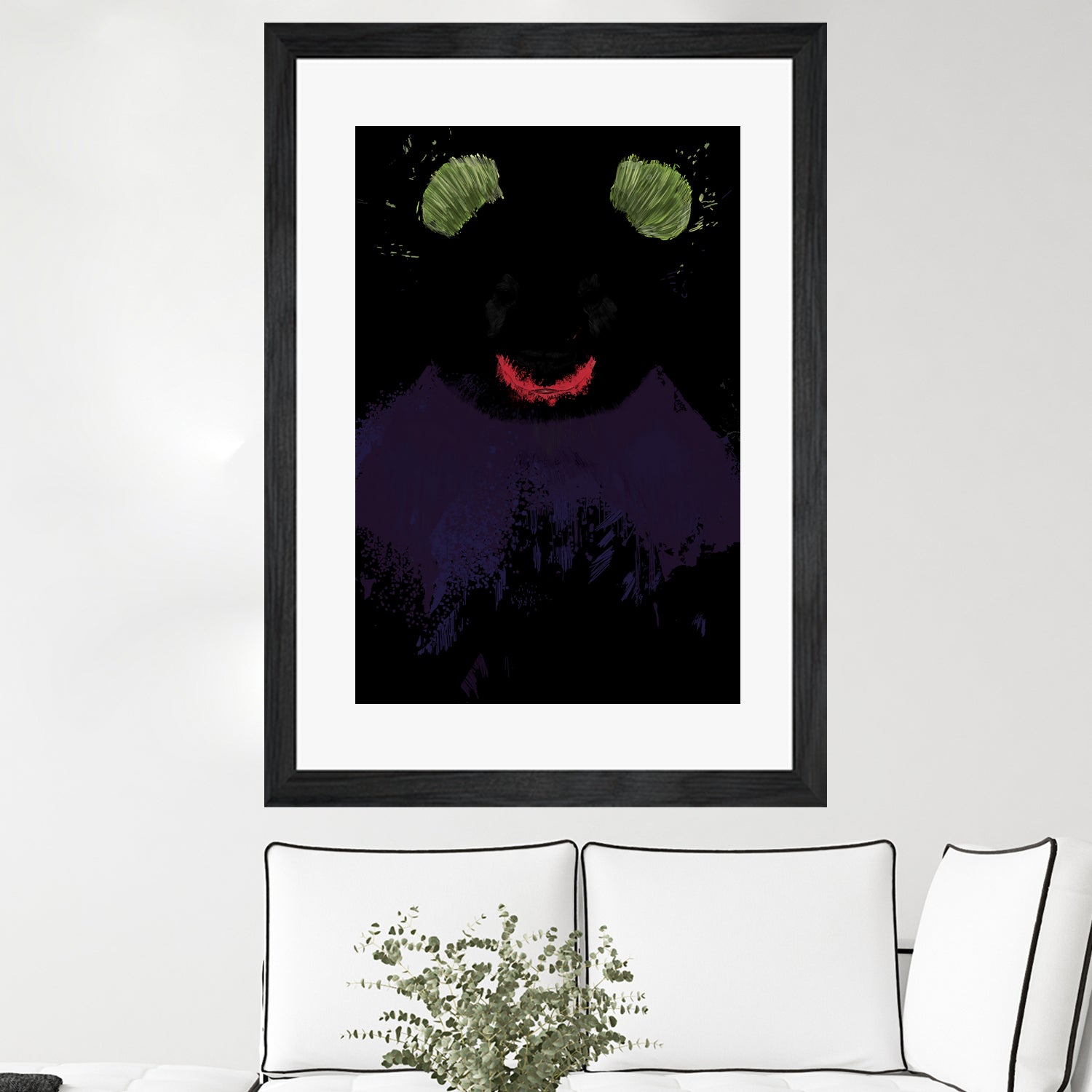 jokerface by Solti Balázs on GIANT ART - white digital painting