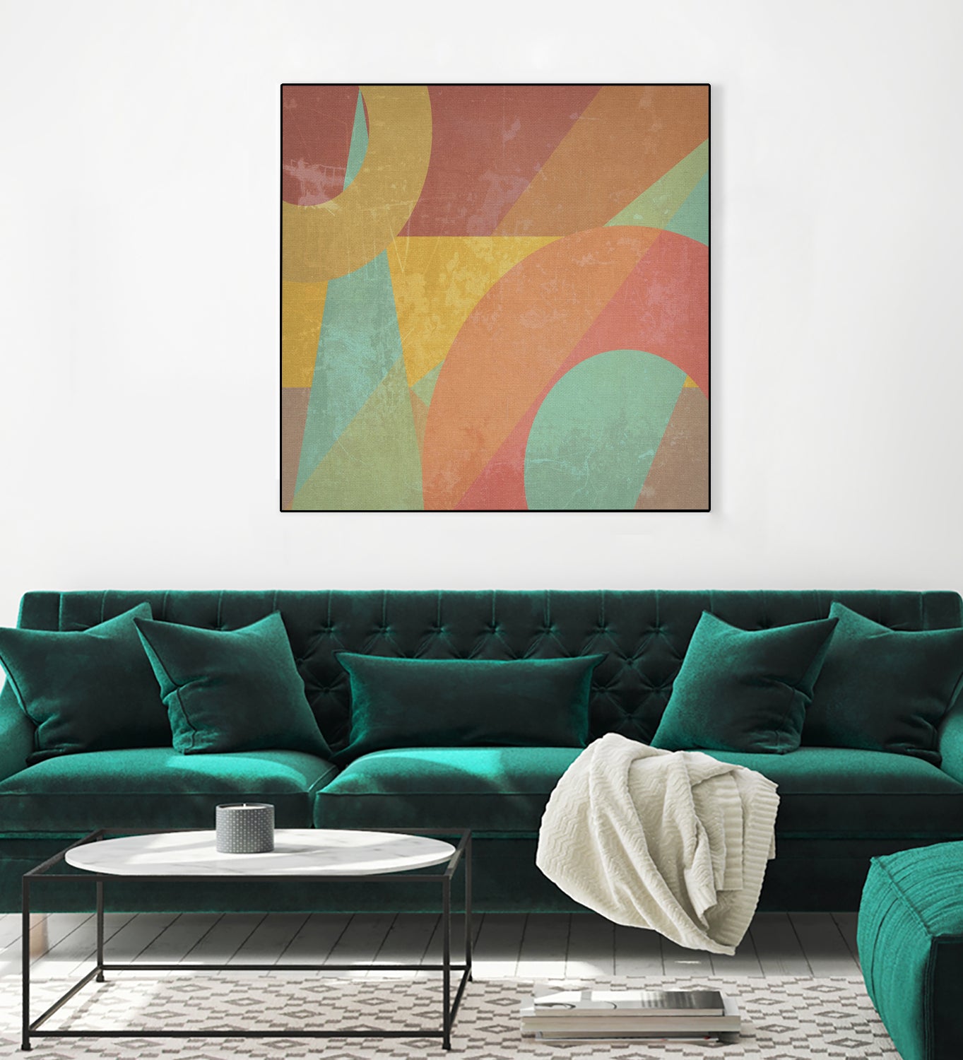 Siena by Mirella Pavesi on GIANT ART - orange digital painting