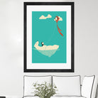 Parasailing by Jay Fleck on GIANT ART - digital drawing