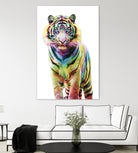 Le Tigre de Couleurs by Julien Kaltnecker on GIANT ART - digital drawing