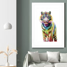 Le Tigre de Couleurs by Julien Kaltnecker on GIANT ART - digital drawing