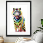 Le Tigre de Couleurs by Julien Kaltnecker on GIANT ART - digital drawing