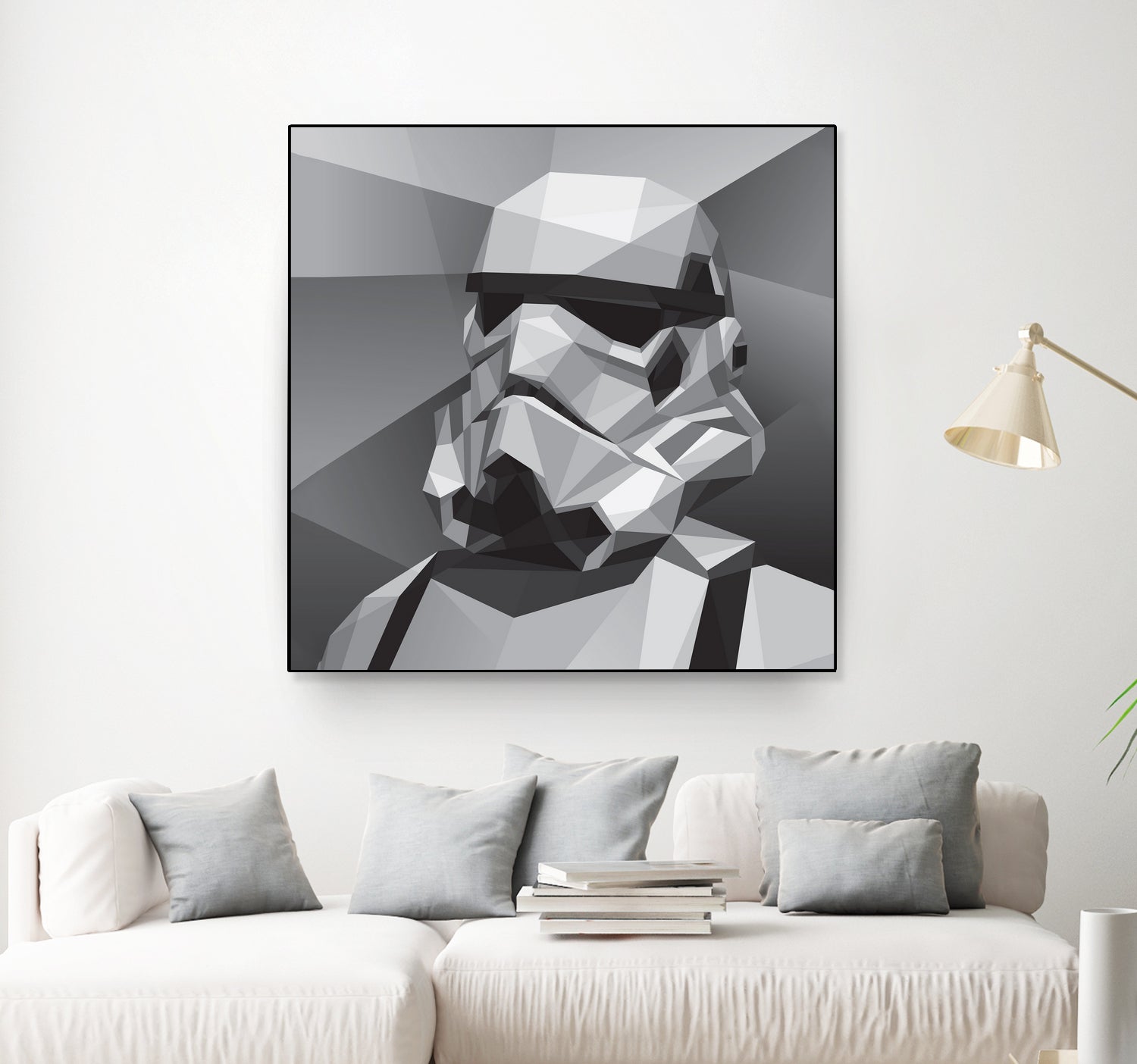 Storm Trooper by Filip Peraić on GIANT ART - gray digital painting