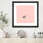 Float - Like a bird by Jason Ratliff on GIANT ART - pink digital painting