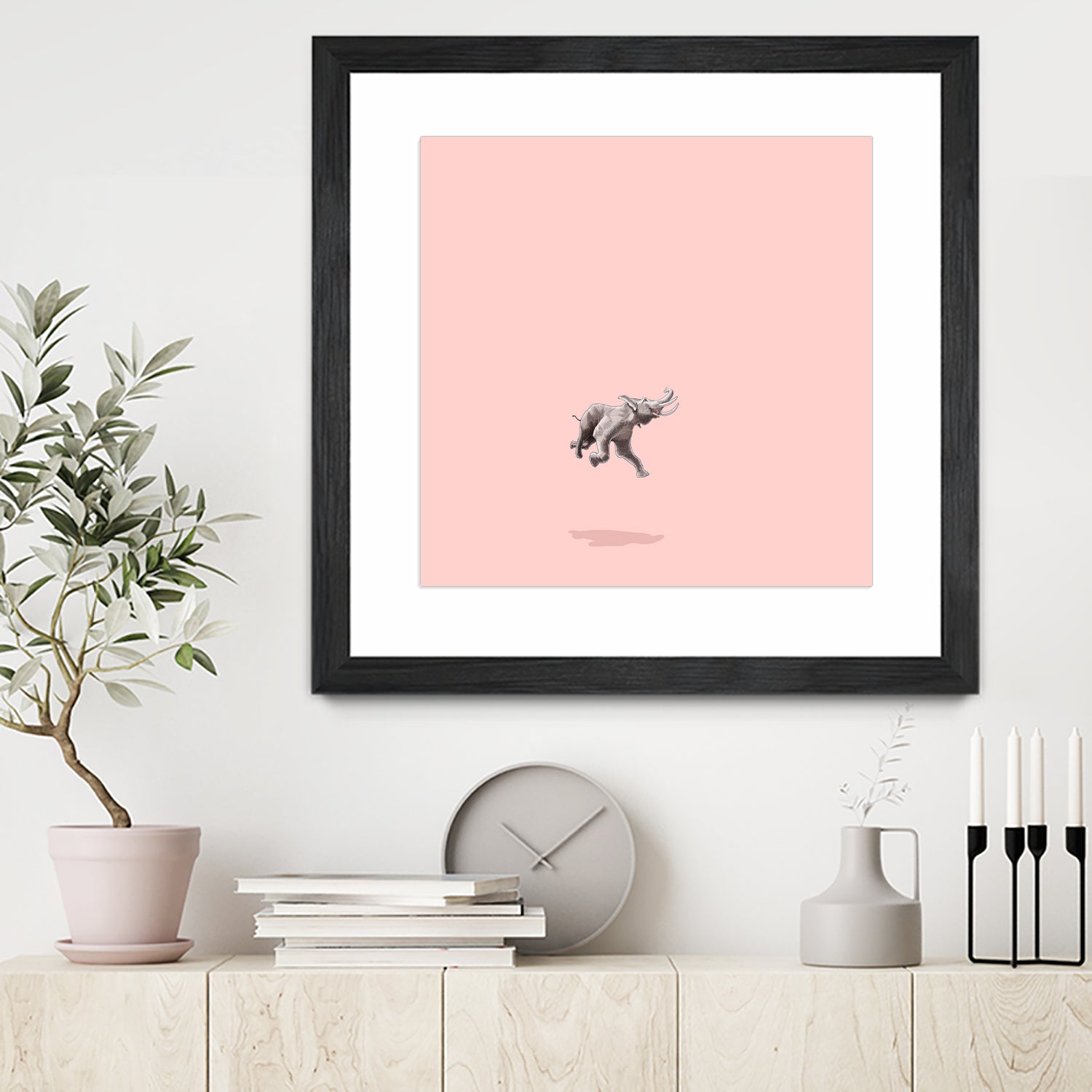 Float - Like a bird by Jason Ratliff on GIANT ART - pink digital painting