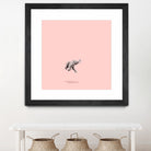 Float - Like a bird by Jason Ratliff on GIANT ART - pink digital painting