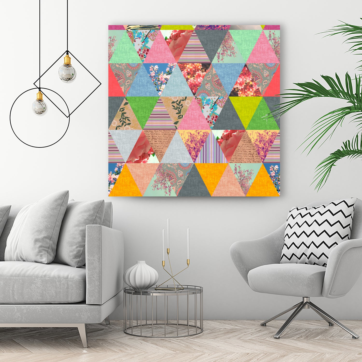 Lost in ? by Bianca Green on GIANT ART - pink mixed media