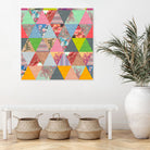 Lost in ? by Bianca Green on GIANT ART - pink mixed media