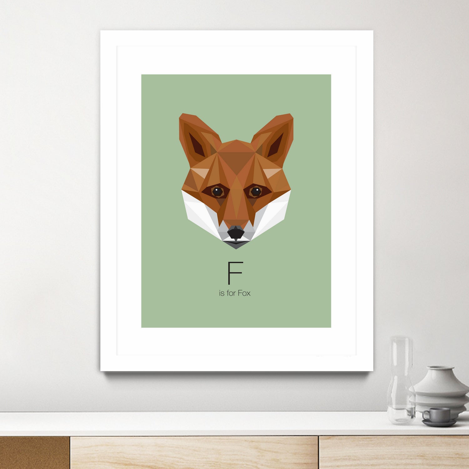 F is for Fox by Linn Maria Odnes Jensen on GIANT ART - digital drawing