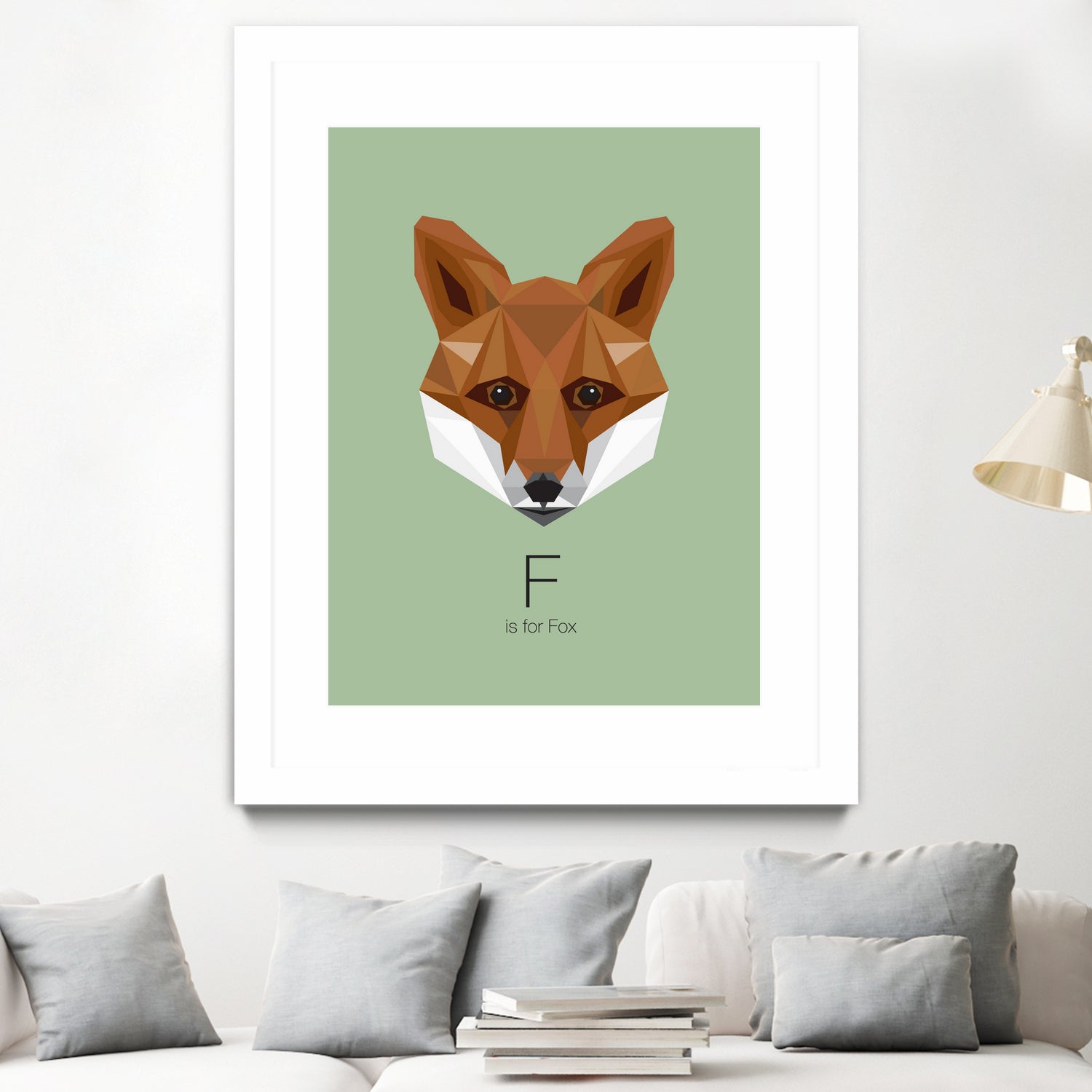 F is for Fox by Linn Maria Odnes Jensen on GIANT ART - digital drawing