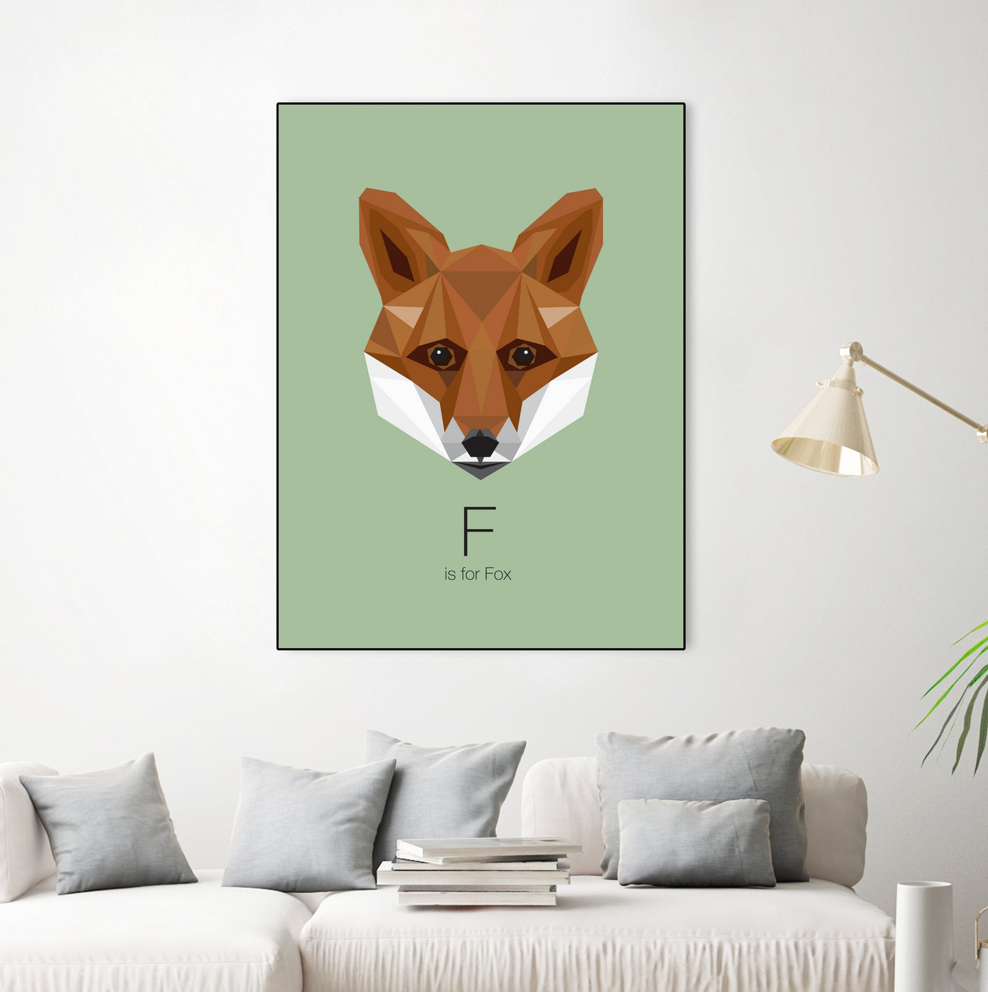 F is for Fox by Linn Maria Odnes Jensen on GIANT ART - digital drawing