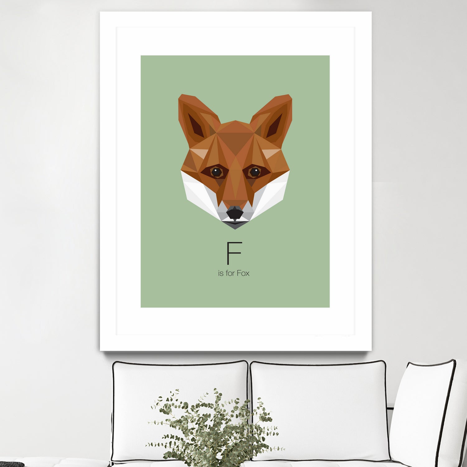 F is for Fox by Linn Maria Odnes Jensen on GIANT ART - digital drawing