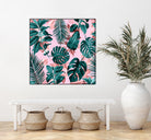 Tropical Garden II by burcu korkmazyurek on GIANT ART - pink digital painting