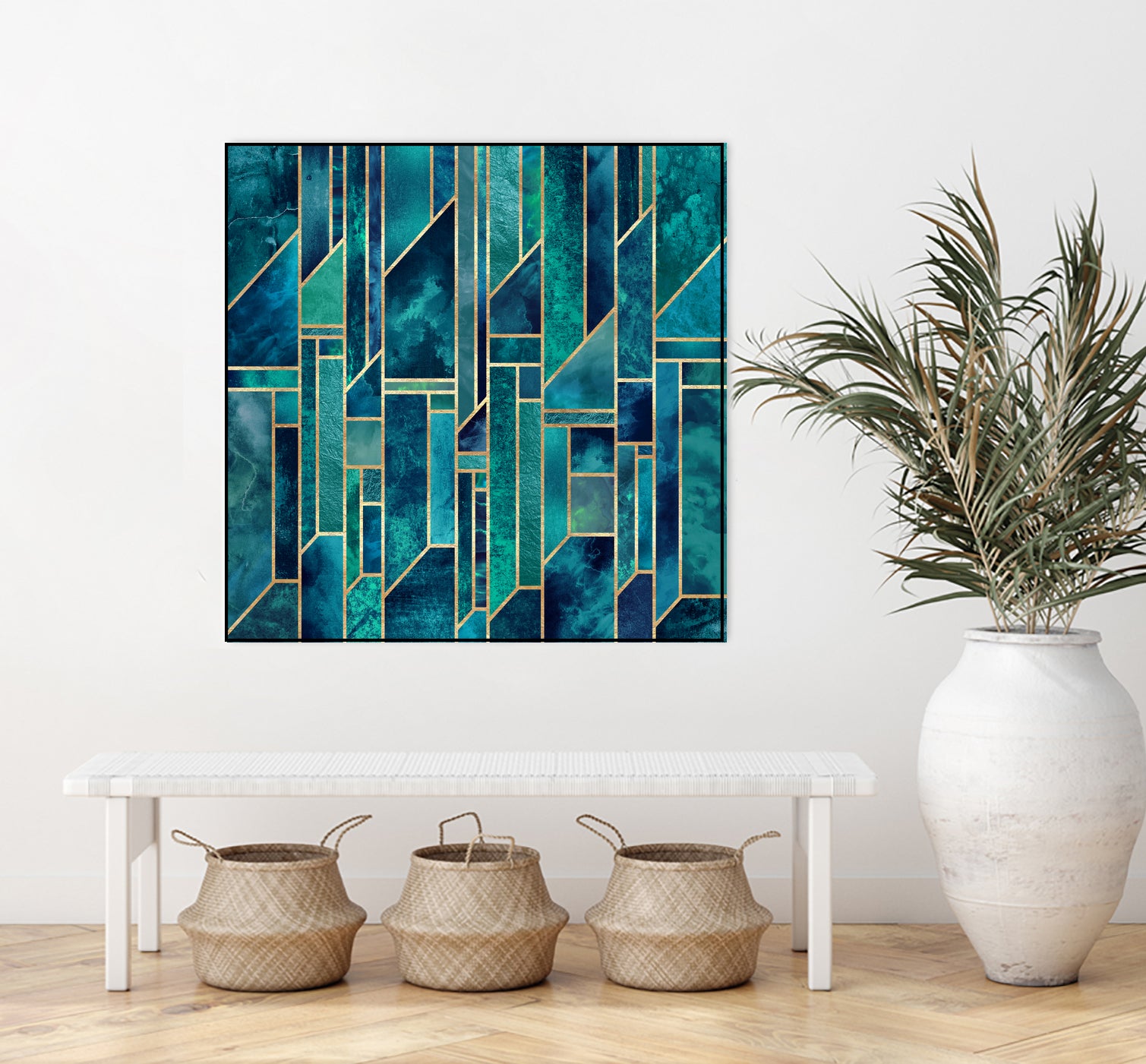 Blue Skies by Elisabeth Fredriksson on GIANT ART - blue digital painting