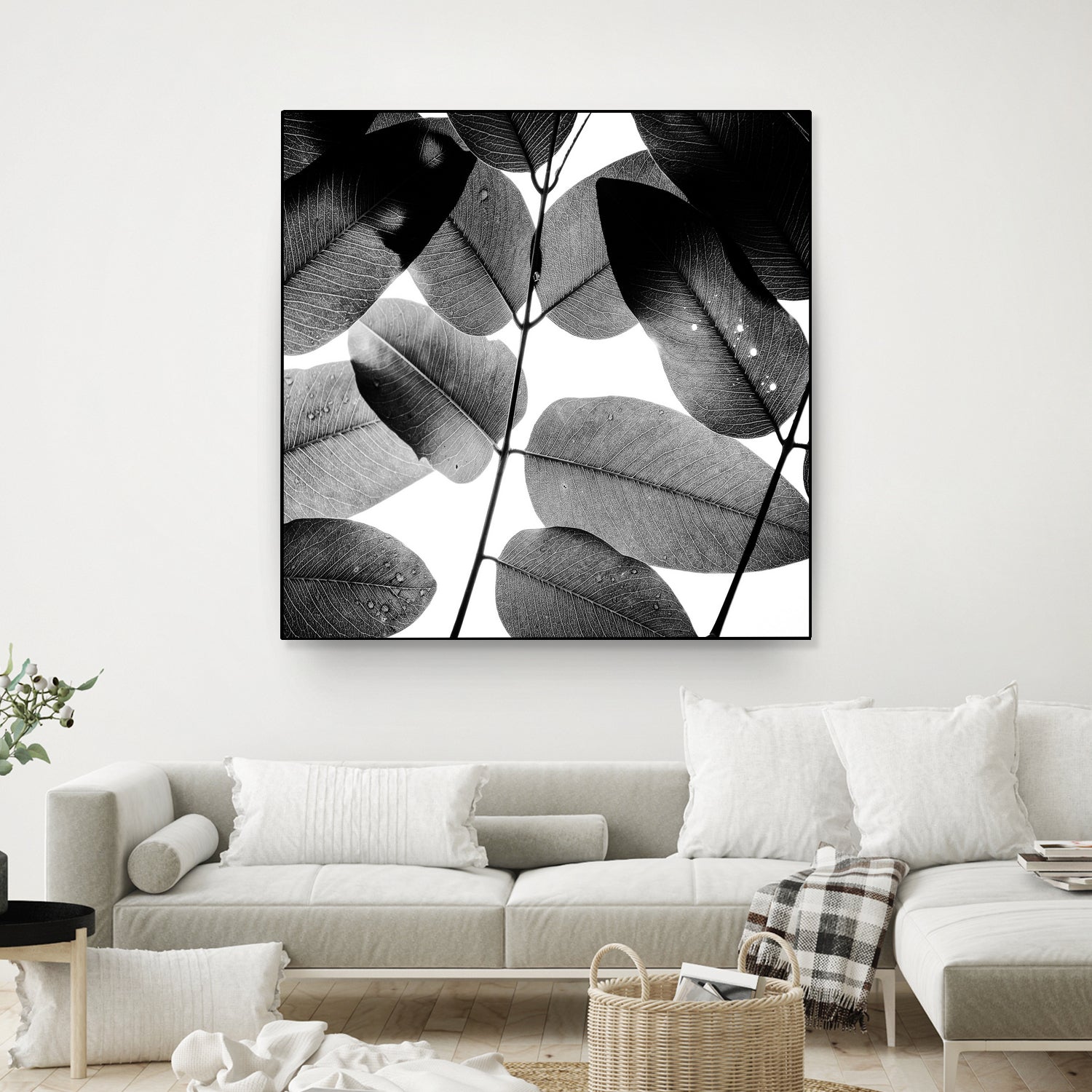 Experiments with Leaves by Tal Paz-Fridman on GIANT ART - gray photo illustration