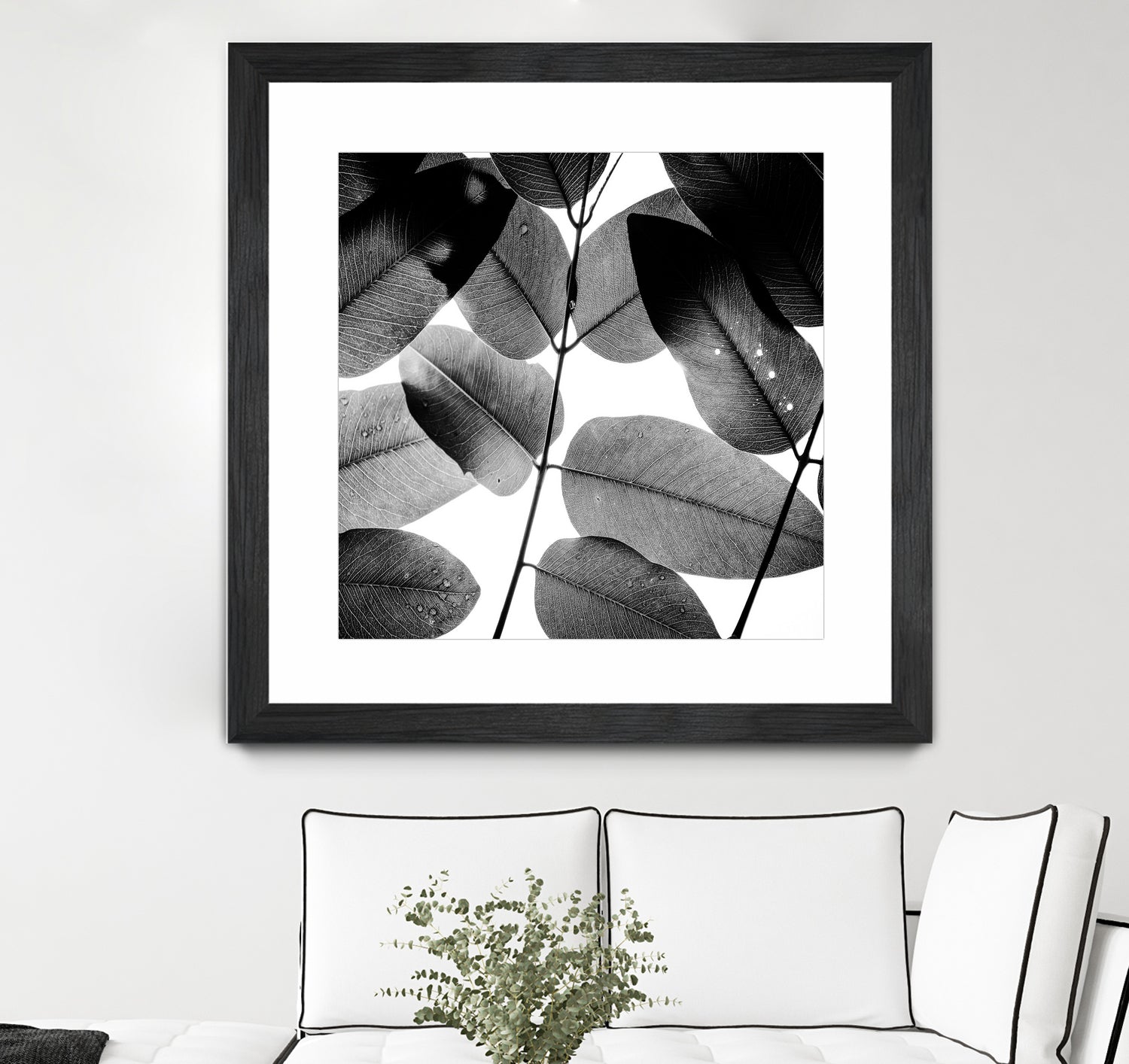 Experiments with Leaves by Tal Paz-Fridman on GIANT ART - gray photo illustration