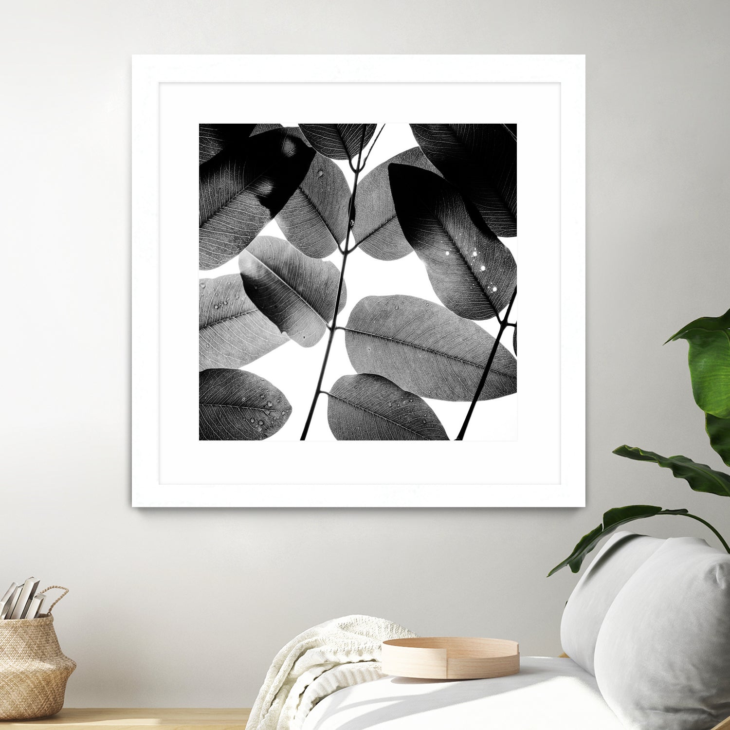 Experiments with Leaves by Tal Paz-Fridman on GIANT ART - gray photo illustration