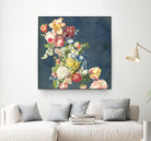 Floral tribute to Louis McNeice by anne corr on GIANT ART - blue digital painting