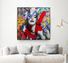 Sweet Marilyn by Daniel Malta on GIANT ART - red digital painting