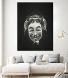 Anonymous by Lukáš Brežák on GIANT ART - black digital drawing