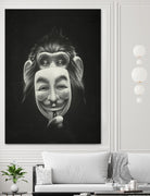 Anonymous by Lukáš Brežák on GIANT ART - black digital drawing