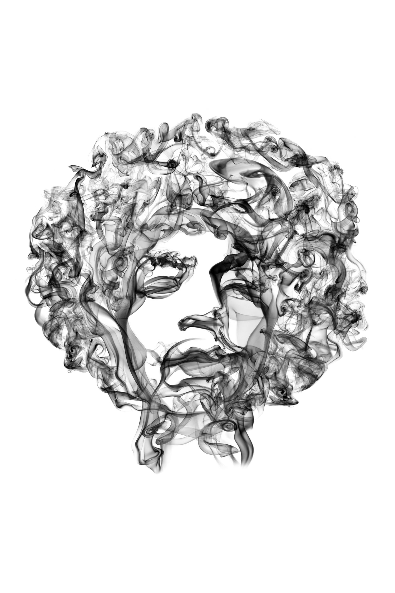 Jimi Hendrix by Octavian Mihai Mielu on GIANT ART - black digital drawing